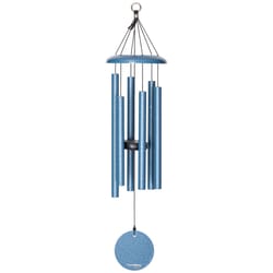 Corinthian Bells Blue Aluminum 27 in. Wind Chime