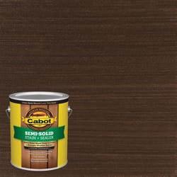 Cabot Semi-Solid Semi-Solid Cordovan Leather Oil-Based Deck and Siding Stain 1 gal