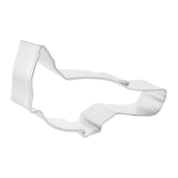 R&M International Corp International Corp 2 in. W X 5 in. L Cardinal Cookie Cutter Silver 1 pc