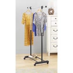 Whitmor 64.5 in. H X 47.62 in. W X 17.3 in. L Metal Garment Rack