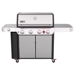 Weber Genesis S-435 4 Burner Liquid Propane Grill Stainless Steel