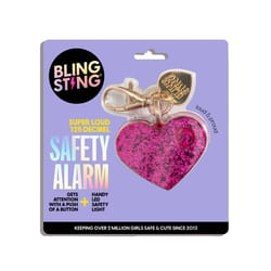 Blingsting Ahh!-Larm Pink Plastic Personal Security Alarm