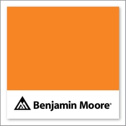 Benjamin Moore Citrus Orange 2016-20