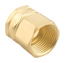 Gilmour 3/4 in. Brass Threaded Double Female Swivel Hose Connector