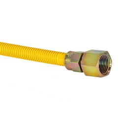 3/8 Diameter Gas Flex Line - 3/8in. x 12in.