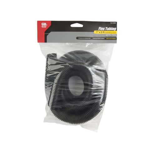 GARDNER BENDER Flex Tube 1/2 In x 7' Black; 1/Bag