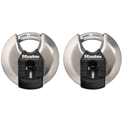 Master Lock Metal WORD Combination Padlock 2 x 1 916 Silver - Office Depot