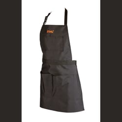 STIHL Cotton/Polyester Shop Apron Black One Size Fits All 1 pk