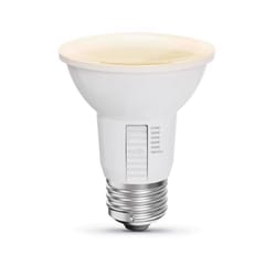 Feit PAR20 E26 (Medium) LED Floodlight Bulb Adjustable White 50 Watt Equivalence 2 pk