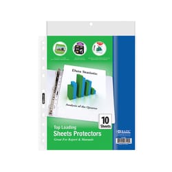 Bazic Products Clear Sheet Protector 10 pk