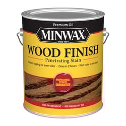 Minwax Wood Finish Semi-Transparent Red Mahogany Oil-Based Penetrating Wood Stain 1 gal
