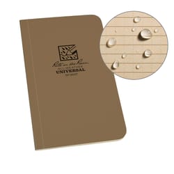 Rite in the Rain 4 in. W X 6 in. L Perfect Bound Tan All-Weather Notebook