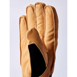 Hestra Job Unisex Outdoor Winter Work Gloves Black/Yellow S 1 pair