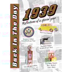 Back In The Day 1939 Reference Book