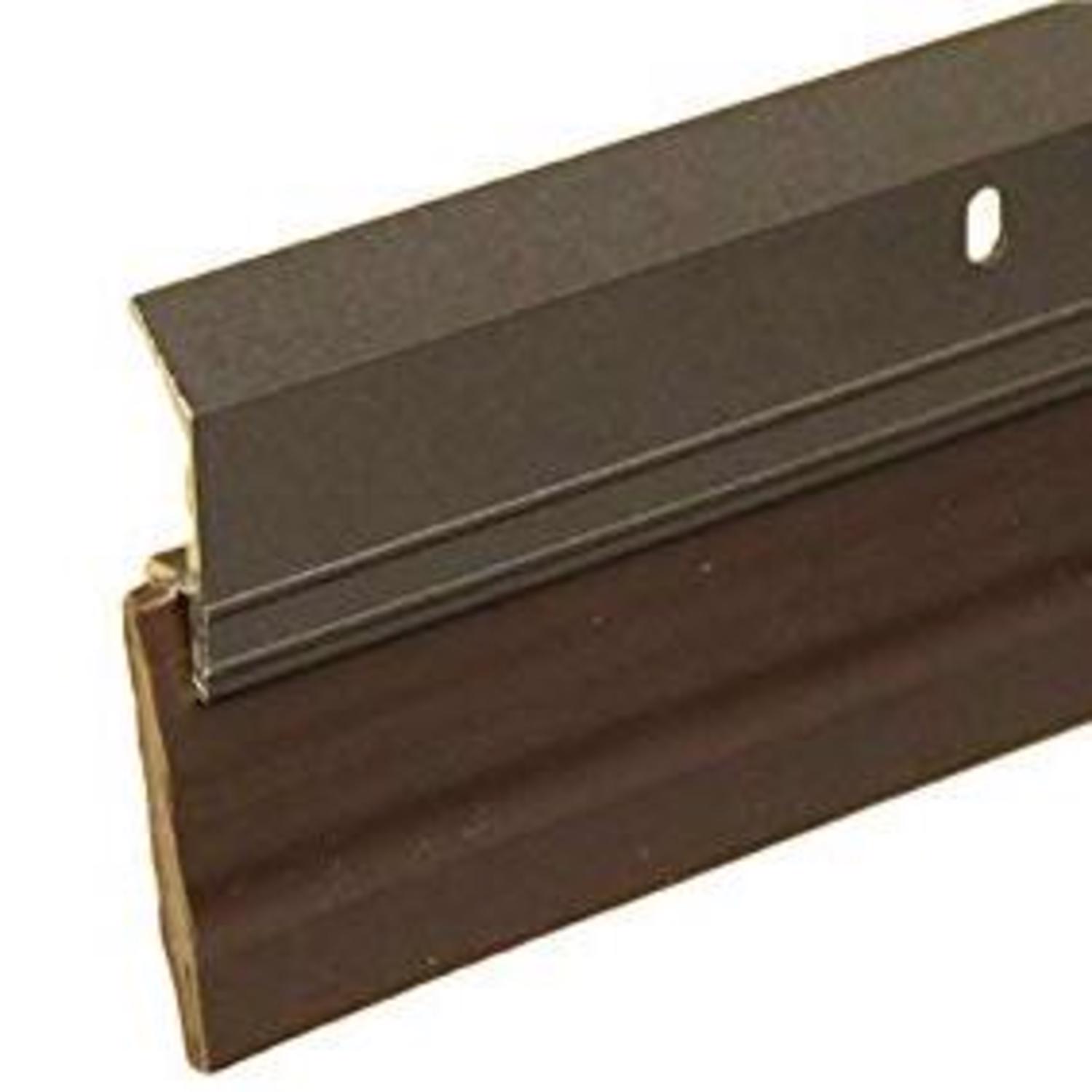 Randall Brown Aluminum/Vinyl Door Sweep 1 pc - Ace Hardware