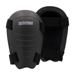 Bucket Boss 5 in. L X 1.75 in. W EVA Foam Knee Pads Black