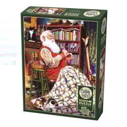 Cobble Hill Santa's Quilt Jigsaw Puzzle Multicolored 1000 pc