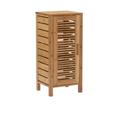 Linon Home Decor 29 in. H X 13 in. W X 11 in. D Rectangle Natural Bath Storage Cabinet