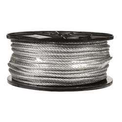 Campbell Galvanized Steel 3/16 in. D X 250 ft. L Aircraft Cable