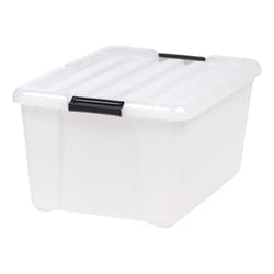 IRIS 10.70 in. H X 15.70 in. W X 21.65 in. D Stackable Storage Box