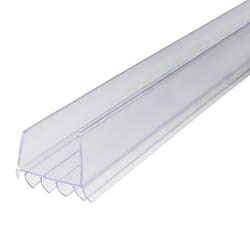 M-D BUILDING PRODUCTS CINCH Clear Vinyl Under Door Seal For Doors 36 in. L X 1.75 in.