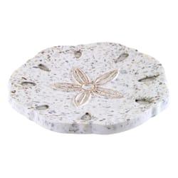 Avanti Linens Coastal Terrazzo Multicolored Plastic Soap Dish