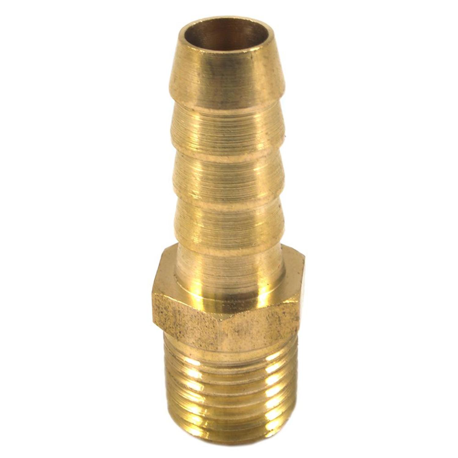 Tru-Flate Brass Barb Hose Fitting 3/8 in. Male 1 pc - Ace Hardware