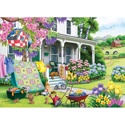 Cobble Hill Spring Cleaning Jigsaw Puzzle Cardboard 500 pc