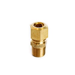 ATC 3/8 in. Compression 1/4 in. D Male Brass Connector