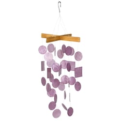 Woodstock Chimes Brown Bamboo 12 in. Wind Chime