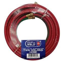 Spring Creek Products Cut-N-Weld 25 ft. L X 1/4 in. W Oxy-Acetylene Hose 1 pc