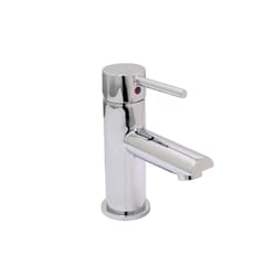 Huntington Brass Euro Chrome Contemporary Single-Handle Bathroom Sink Faucet 4 in.