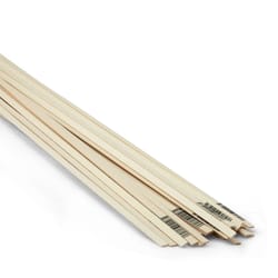 Midwest Products 1/16 in. X 1/4 in. W X 24 ft. L Basswood Strip #2/BTR Premium Grade