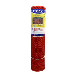 Tenax Sentry Secura 4 ft. H X 100 ft. L Polyethylene Safety Fence Orange