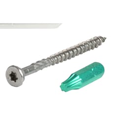 GRK Fasteners R4 No. 10 in. X 2-1/2 in. L Star Flat Head W-Cut Multi-Purpose Screws