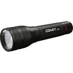 Coast G450 2000 lm Black LED Flashlight AA Battery