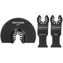 Craftsman Bi-Metal Oscillating Blade Set 3 pc