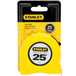 Stanley 25 ft. L X 1 in. W Tape Measure 1 pk