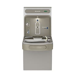 Elkay 8 gal Gray Bottle Filling Station and Water Cooler Stainless Steel