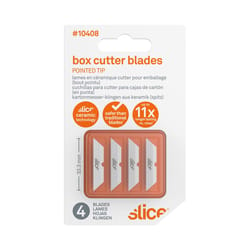 Slice 0.25 in. Ceramic Replacement Blade Set 1.31 in. L 4 pk