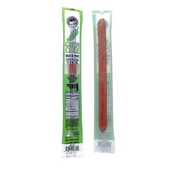 Pearson Ranch Jerky Green Chile Beef, Pork Snack Stick 1 oz Packet