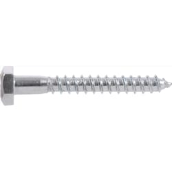 Hillman 5/16 in. X 3 in. L Hex Zinc-Plated Steel Lag Screw 100 pk