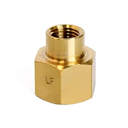ATC 1/2 in. FPT 1/4 in. D FPT Brass Reducing Coupling