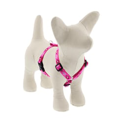 LupinePet Original Designs Multicolored Puppy Love Nylon Dog Harness