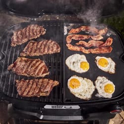 Weber Q2800N+ Half Cast Iron/Porcelain Griddle