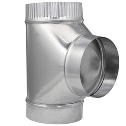 Imperial 6 in. X 6 in. X 6 in. Galvanized Steel Furnace Pipe Tee