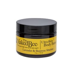 The Naked Bee Lavender and Beeswax Scent Body Butter 3 oz 1 pk