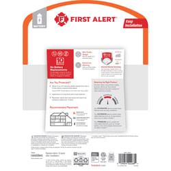 First Alert Battery-Powered Photoelectric Smoke and Carbon Monoxide Combination Pack