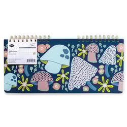 Denik, LLC 6.25 in. W X 14 in. L Multicolored Mushroom Bloom Notebook