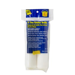 Foam Pro Fine Finisher Foam 6 in. W X 3/8 in. Mini Paint Roller Cover Refill 2 pk